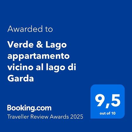 Verde & Lago Appartamento Vicino Al Lago Di Garda カルチナート エクステリア 写真